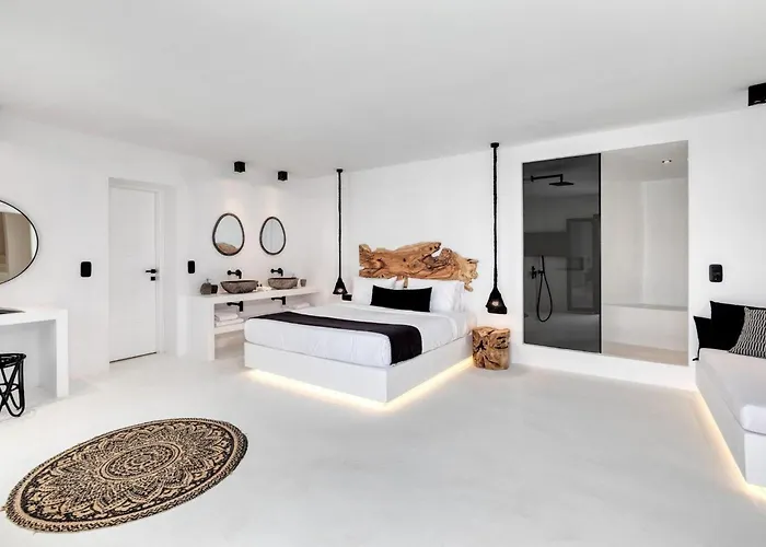 Villa Phenomenal Mykonos 6 Bedrooms Paradise View Panoramic Sea View