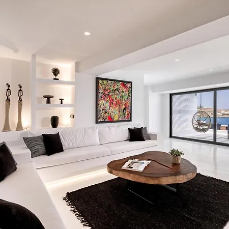 Phenomenal Mykonos Villa 6 Bedrooms Villa Paradise View Panoramic Sea Views Private Infinity Pool Psarou Beach *