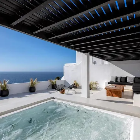 Villa Phenomenal Mykonos Villa 6 Bedrooms Villa Paradise View Panoramic Sea Views Private Infinity Pool Psarou Beach Psarou (Mykonos)